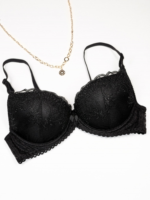 Бюстгальтер ISSA Plus модель BL3-50_черный Фото