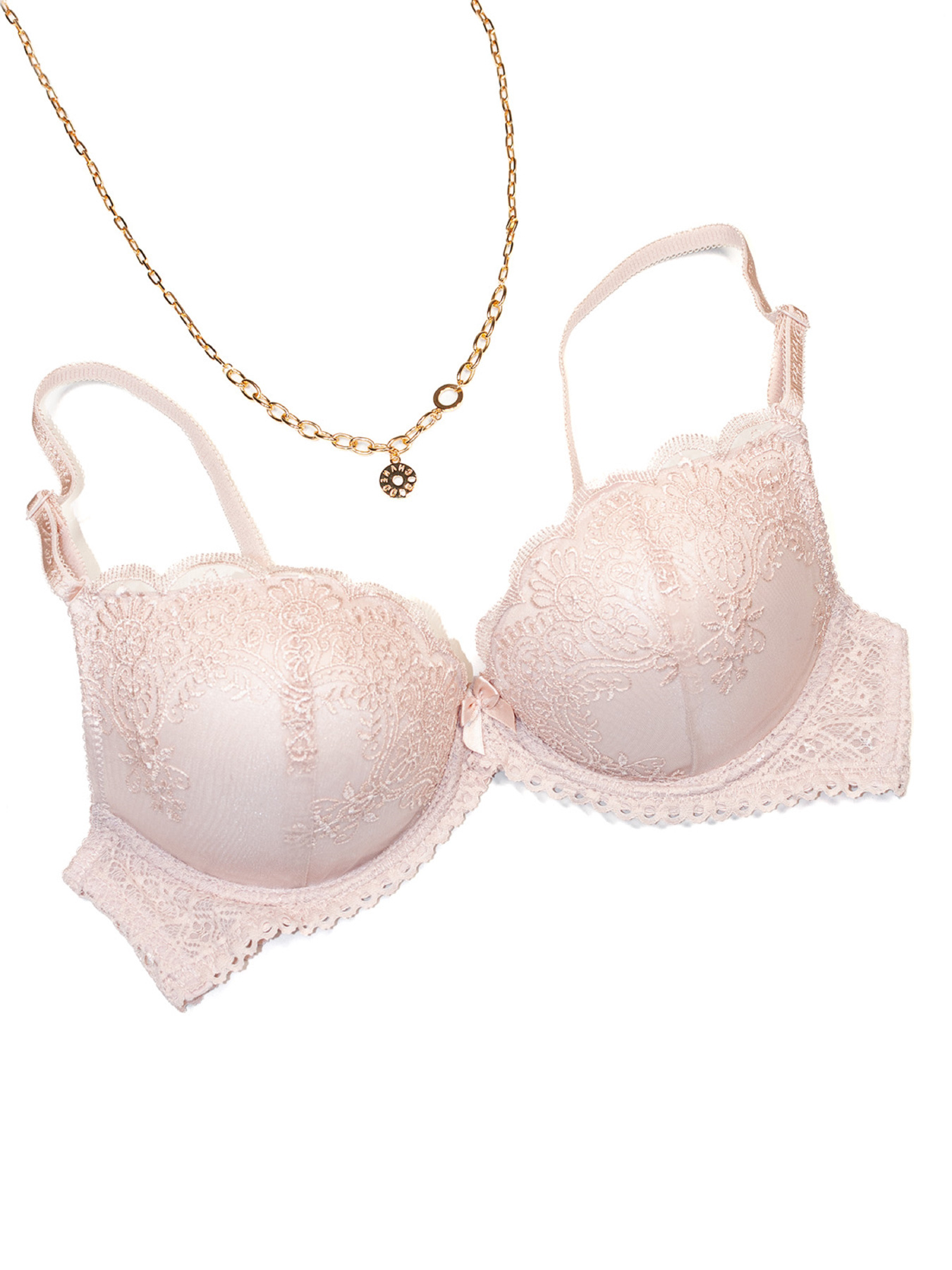 Бюстгальтер ISSA Plus модель BL3-50_бежевый Фото