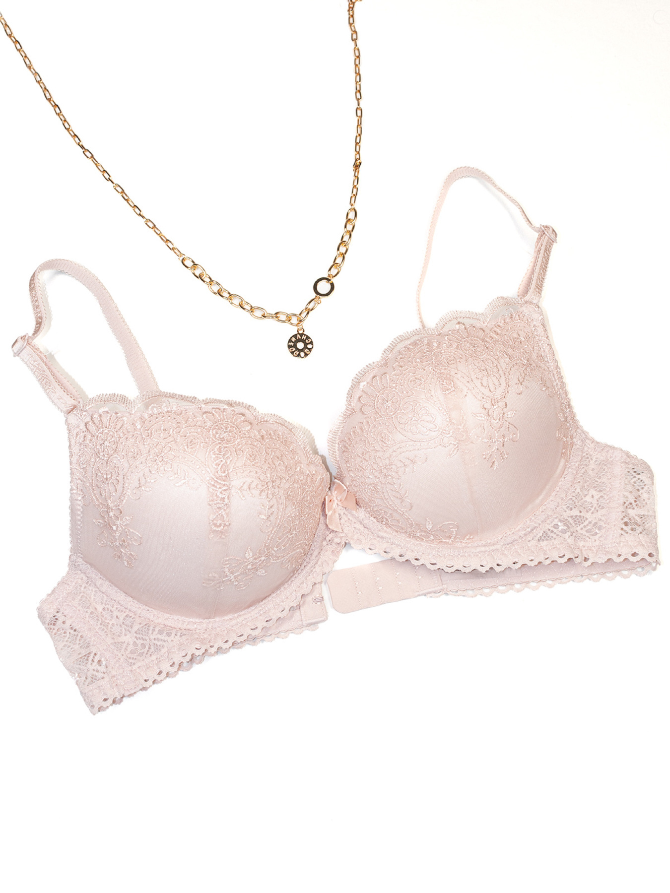 Бюстгальтер ISSA Plus модель BL3-50_бежевый Фото