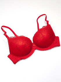 Бюстгальтер ISSA Plus модель BL3-50_красный Фото