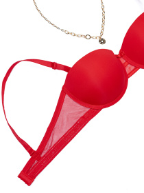 Бюстгальтер ISSA Plus модель BL3-54_красный Фото