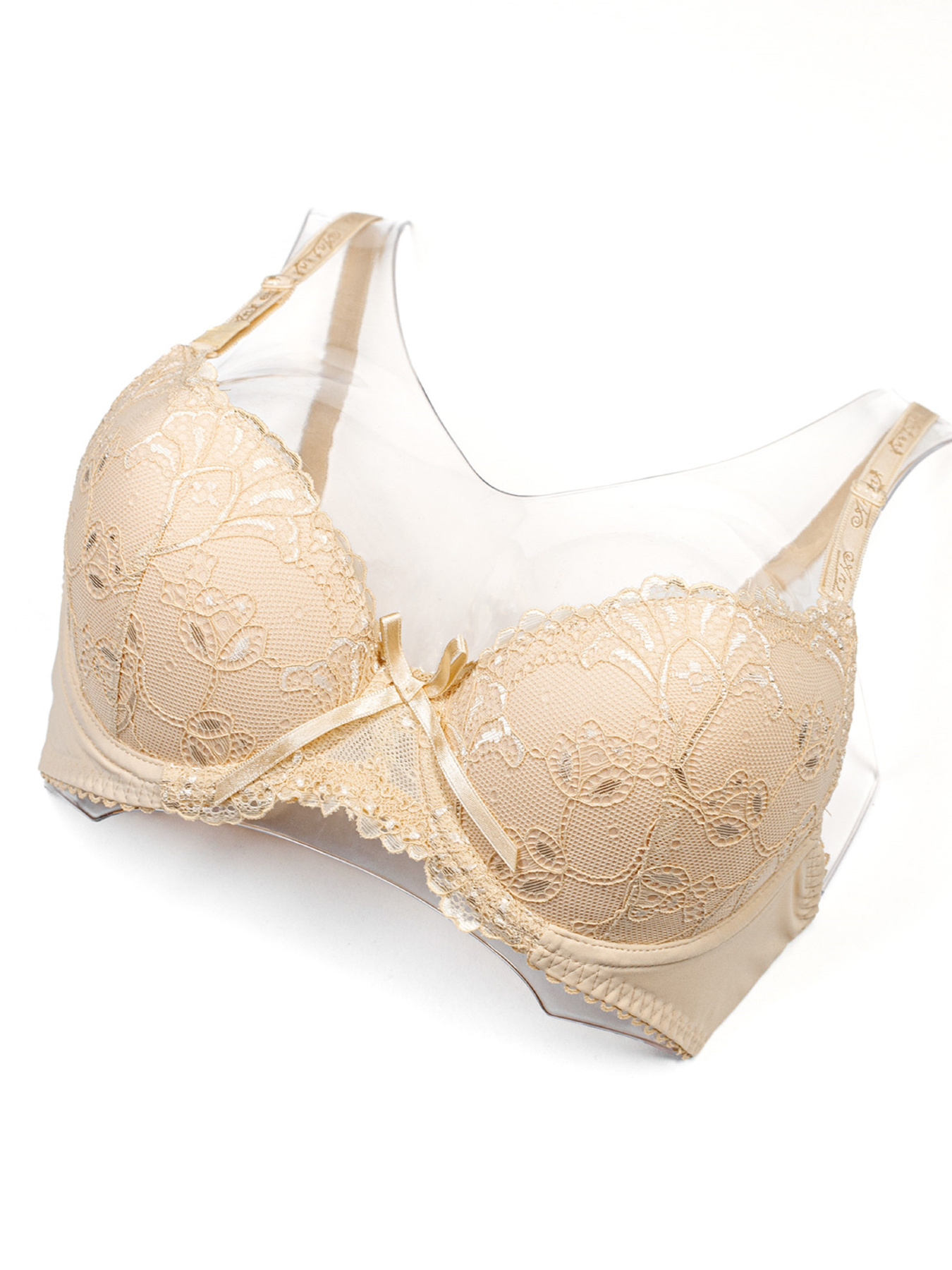 Бюстгальтер ISSA Plus модель BL3-59_бежевый Фото