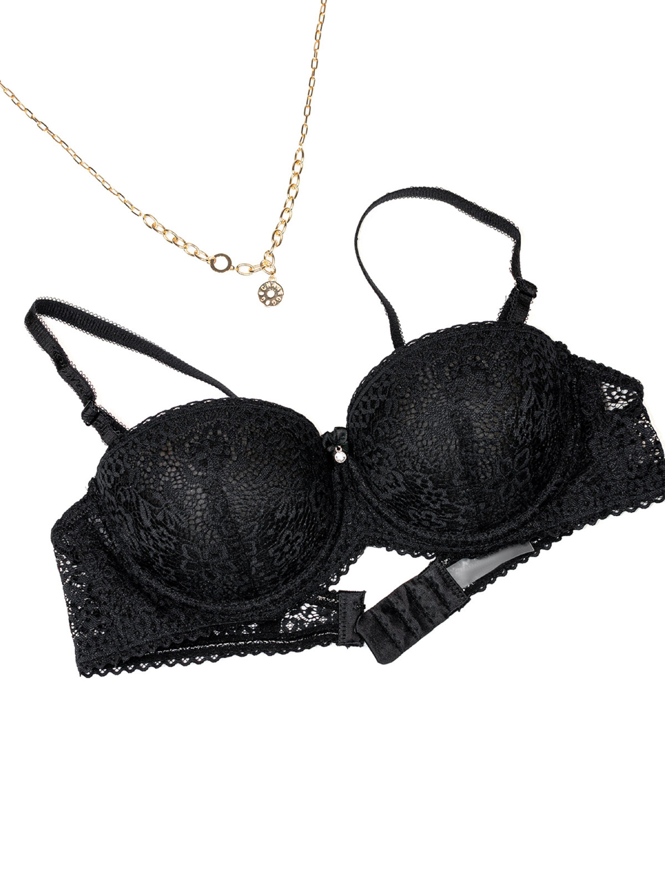 Бюстгальтер ISSA Plus модель BL2-185_черный Фото