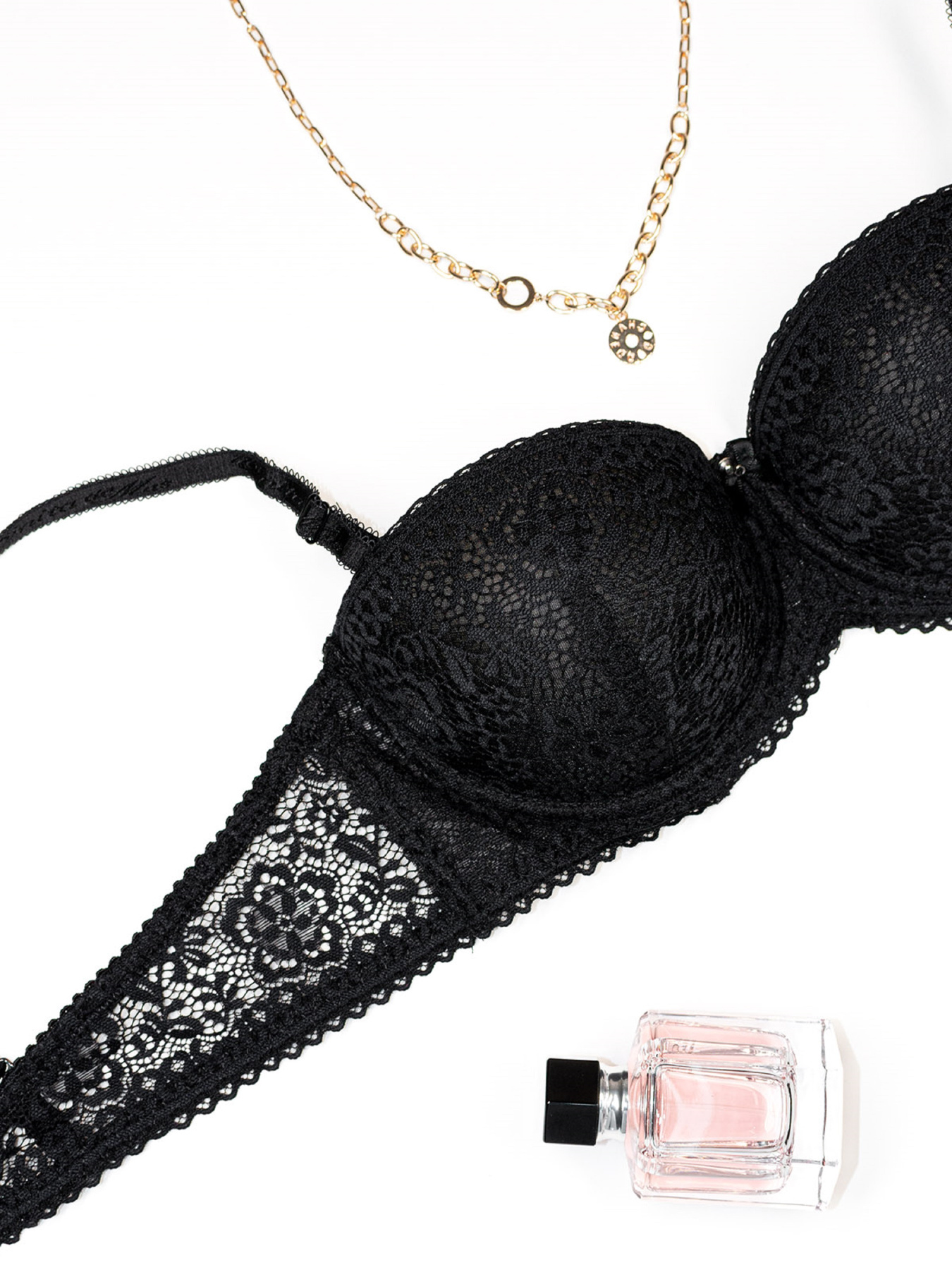 Бюстгальтер ISSA Plus модель BL2-185_черный Фото