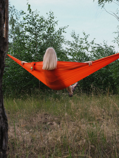 Спорядження для туризму Levitate гамак модель OCEAN orange — фото 5 - INTERTOP