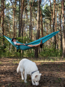 Спальник Levitate Гамак модель OCEAN сosmic blue Фото