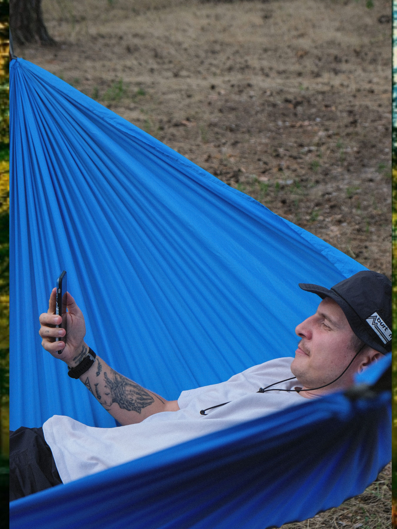 Сиденье для прогулок Levitate Гамак модель OCEAN blue Фото