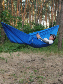 Сиденье для прогулок Levitate Гамак модель OCEAN blue Фото