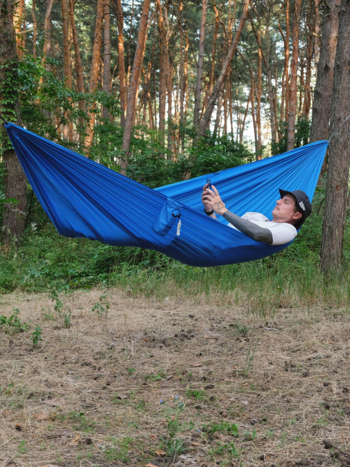 Сиденье для прогулок Levitate Гамак модель OCEAN blue Фото
