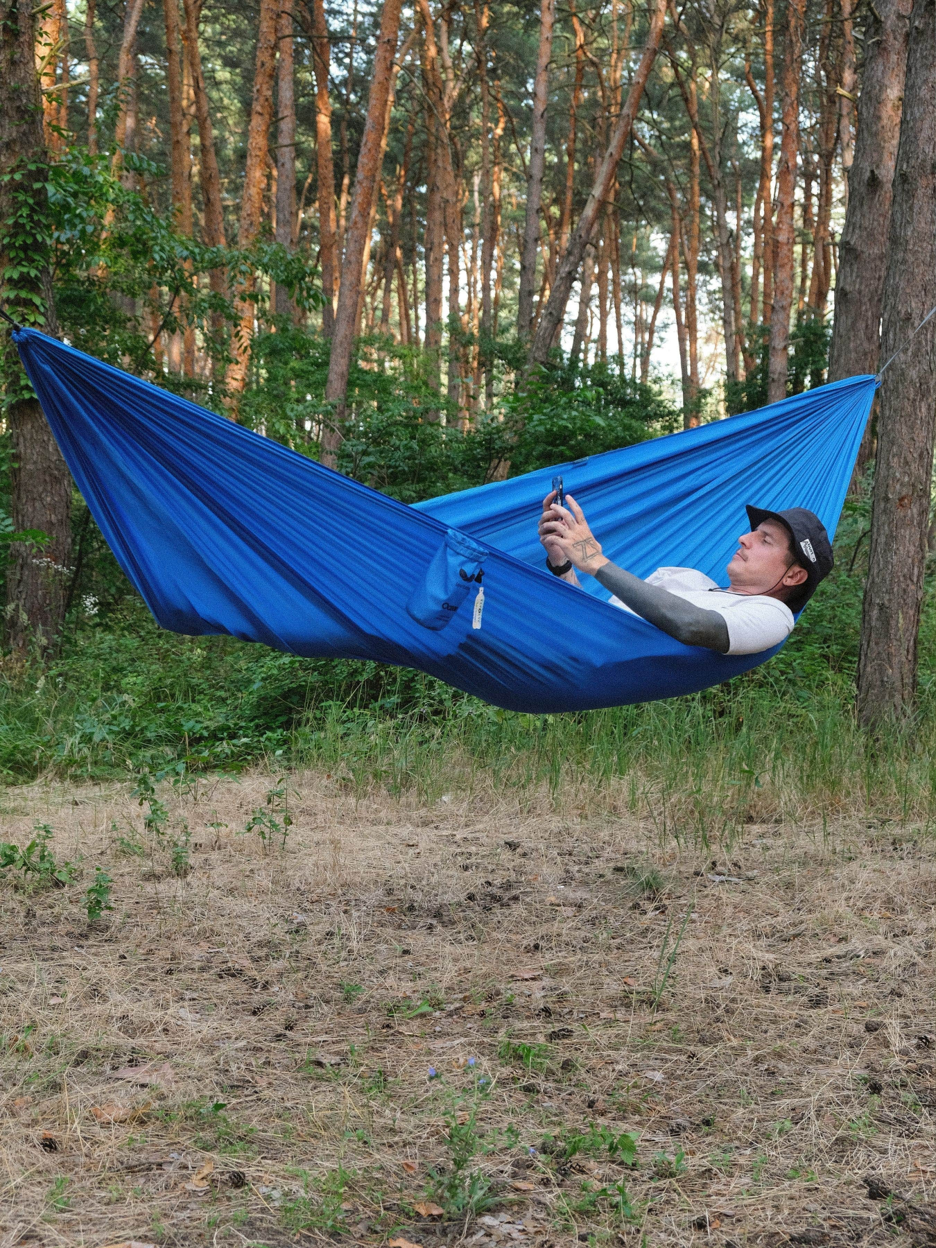 Сиденье для прогулок Levitate Гамак модель OCEAN blue Фото