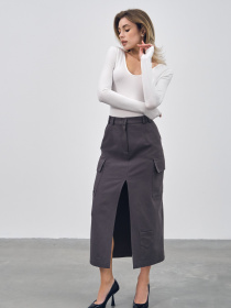 Спідниця міді Gepur модель 44996 Фото