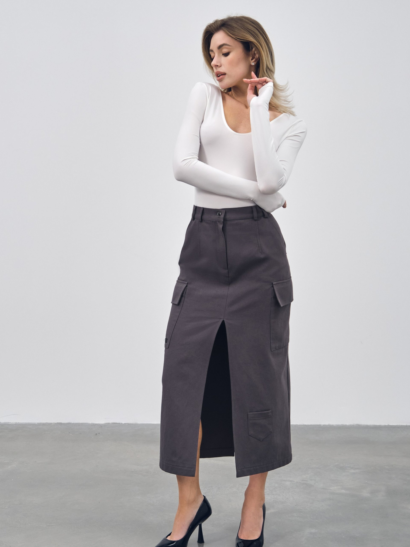 Юбка миди Gepur модель 44996 Фото