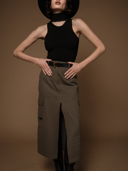 Спідниця міді Gepur модель 45943 Фото