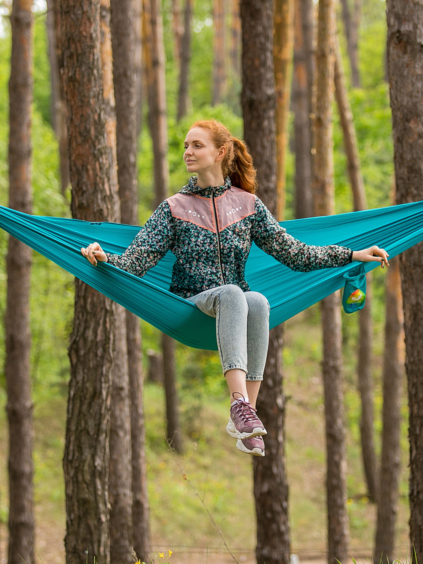 Спальник Levitate гамак модель AIR cosmic blue Фото