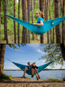 Спальник Levitate гамак модель AIR cosmic blue Фото