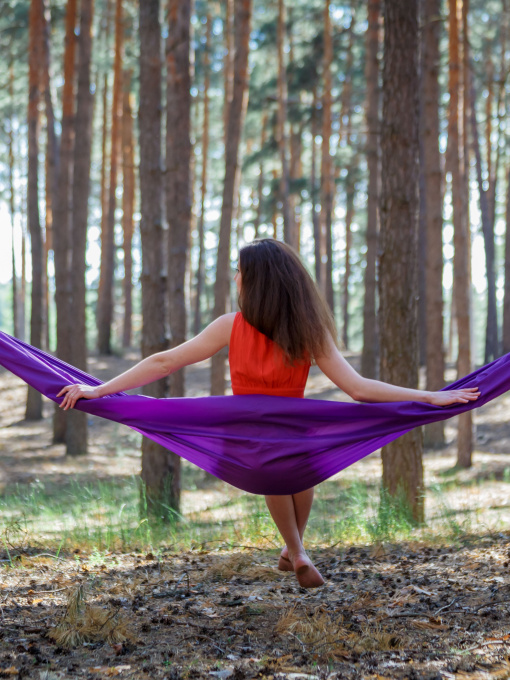 Спальник Levitate гамак модель AIR violet Фото