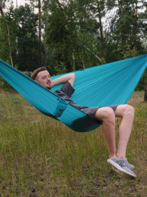 Спальник Levitate гамак модель Ultralight cosmic blue Фото