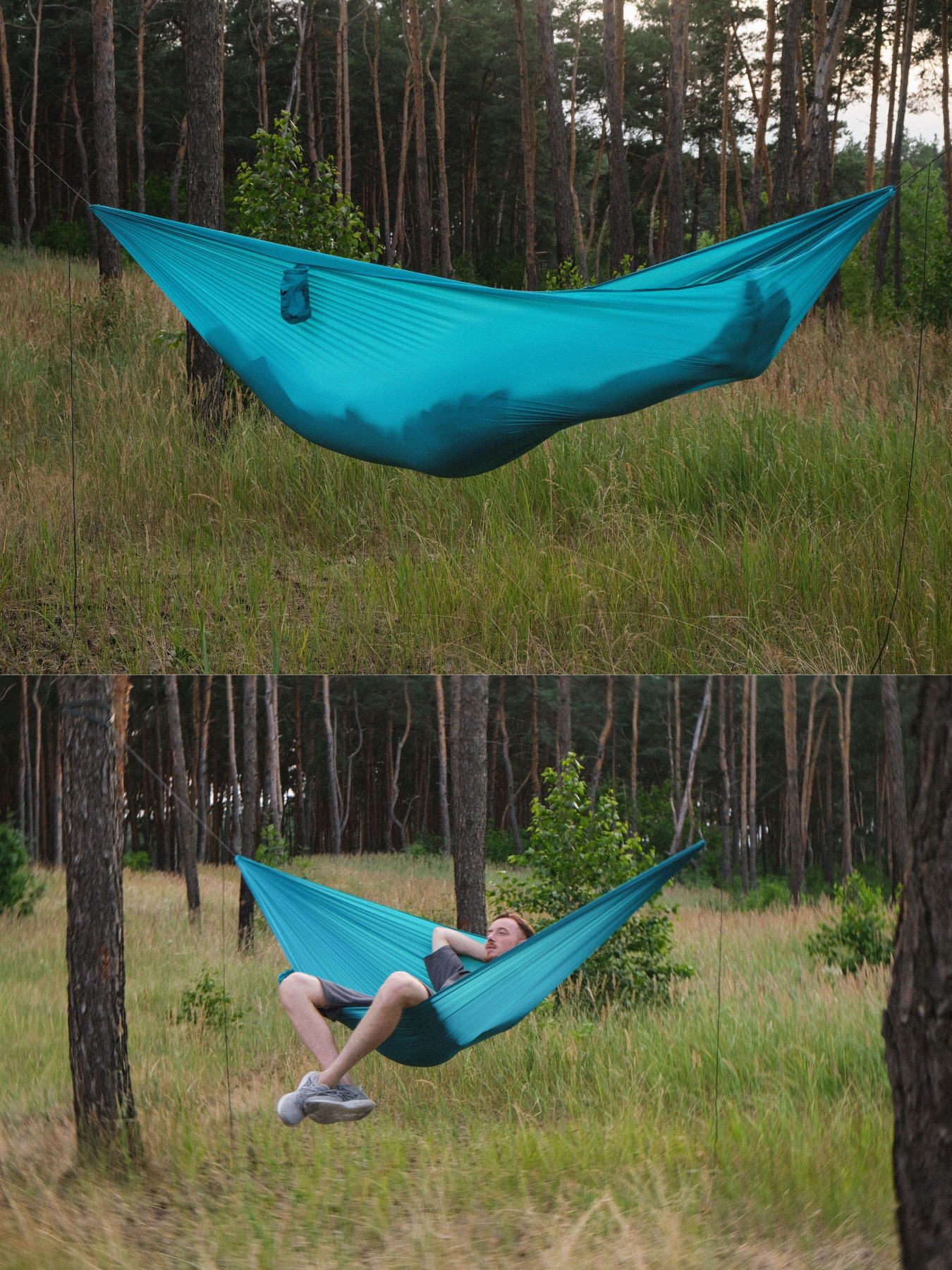 Спальник Levitate гамак модель Ultralight cosmic blue Фото