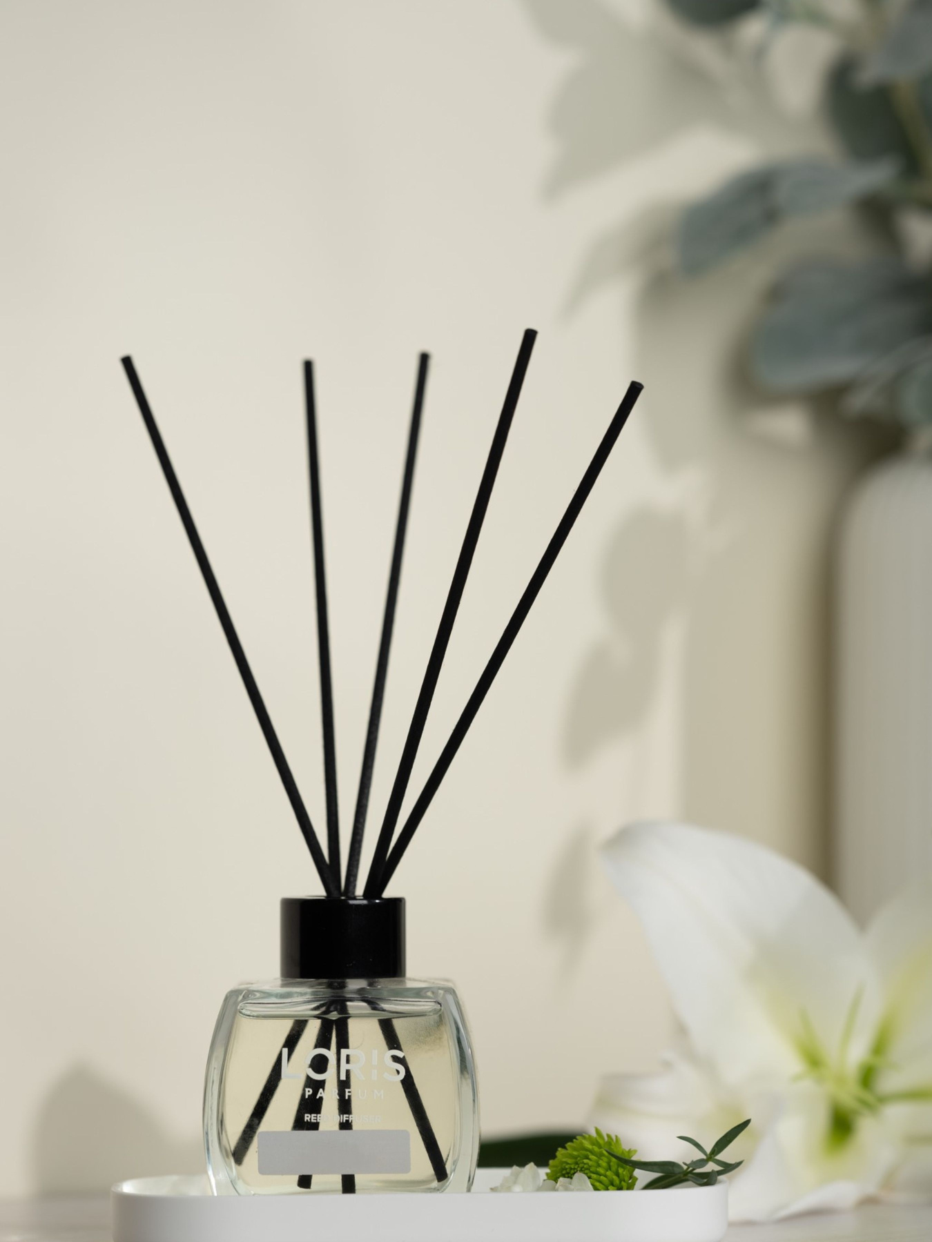 Аромадиффузор Хлопок с черными палочками Loris parfum модель 400077 Фото