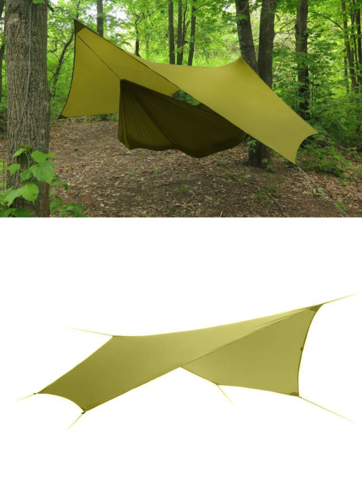 Палатка Levitate тент для гамака модель Тент Ocean oliva Фото