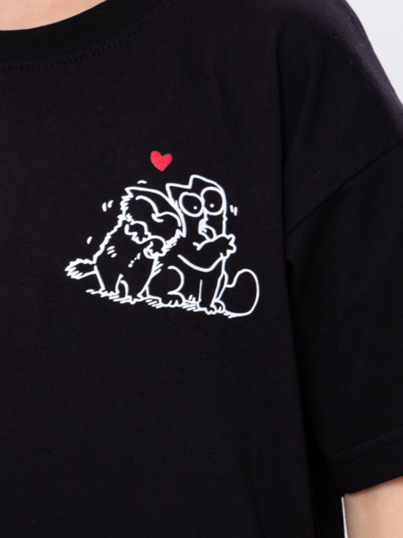 Футболка Носи своє модель 6414-l-kotiki-chornij Фото