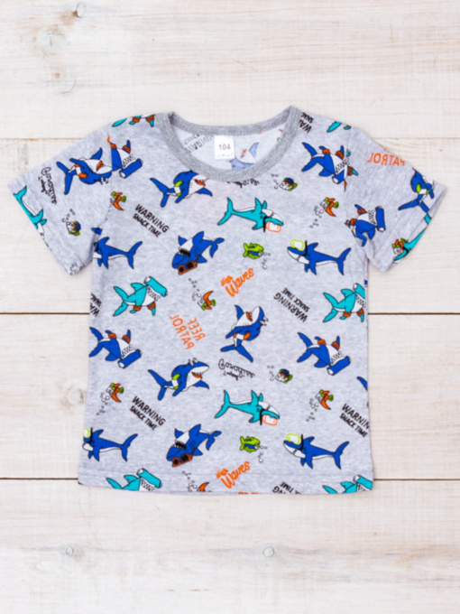 Футболка Носи своє модель 6021-002-4-1-akula-srij Фото