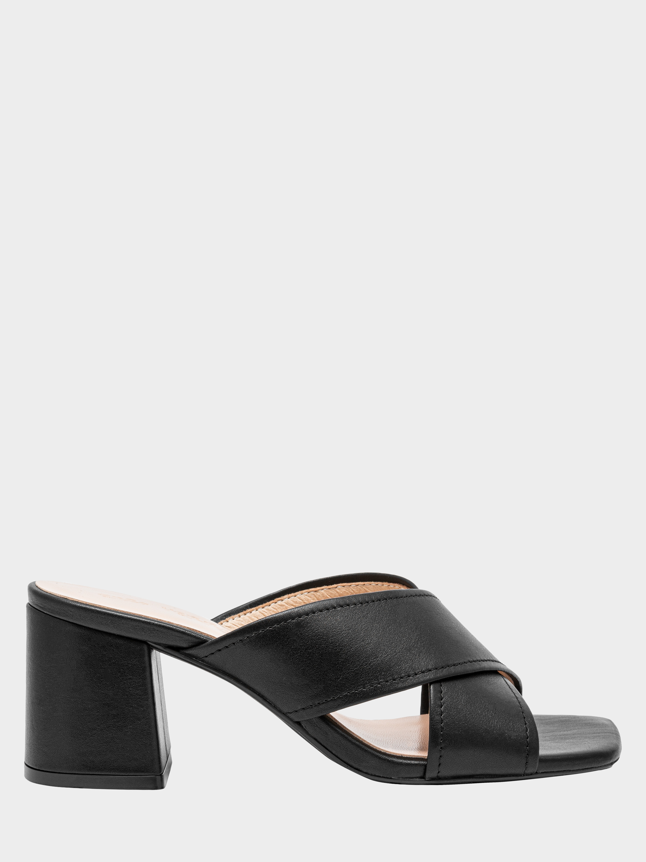 Жіноче Сабо Enzo Verratti  (18-9534blsk) колір чорний, матеріал замша/нейлон