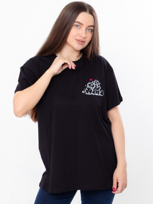 Футболка Носи своє модель 8384-l-kotiki-chornij Фото