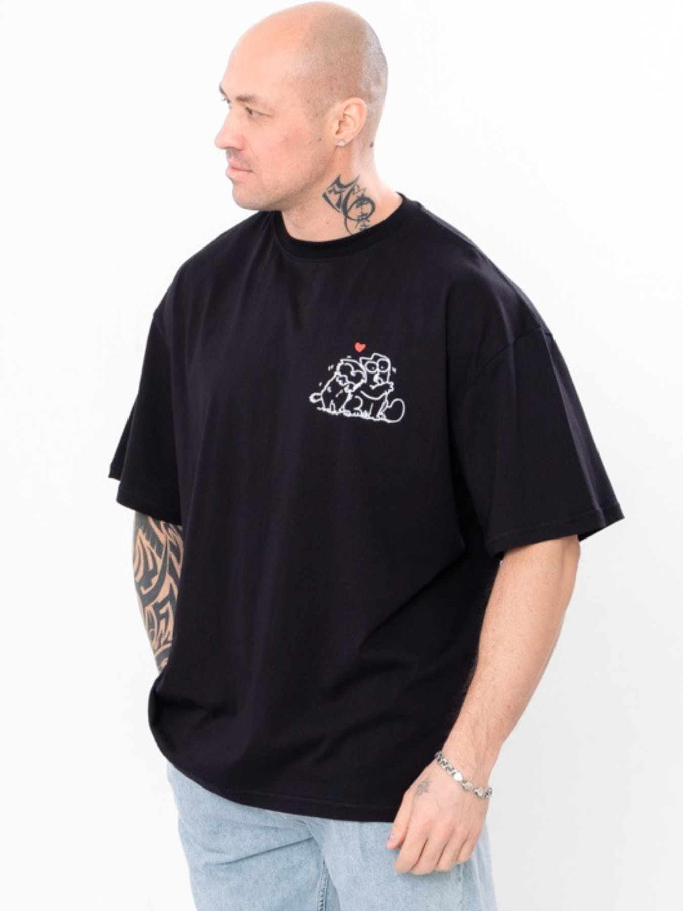 Футболка Носи своє модель 8383-l-kotiki-chornij Фото