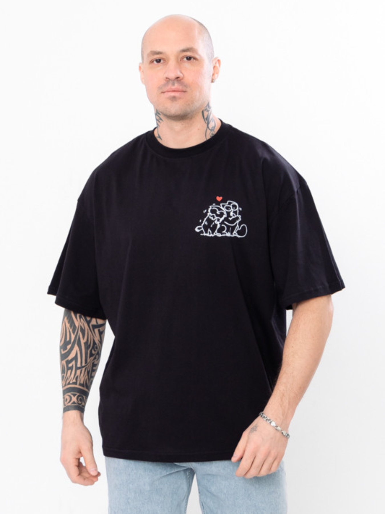 Футболка Носи своє модель 8383-l-kotiki-chornij Фото