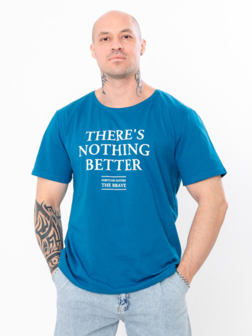 Футболка Носи своє модель 8012-001-33-4-temno-bryuzovij-the-brave Фото