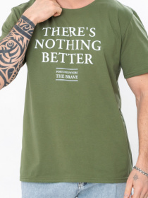 Футболка Носи своє модель 8012-001-33-4-temno-fstashkovij-the-brave Фото