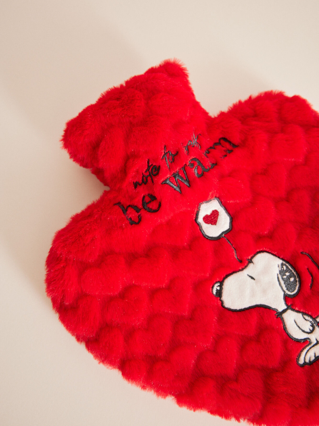 Грелка Snoopy в виде мехового сердца Women'secret модель 1377585-60 Фото