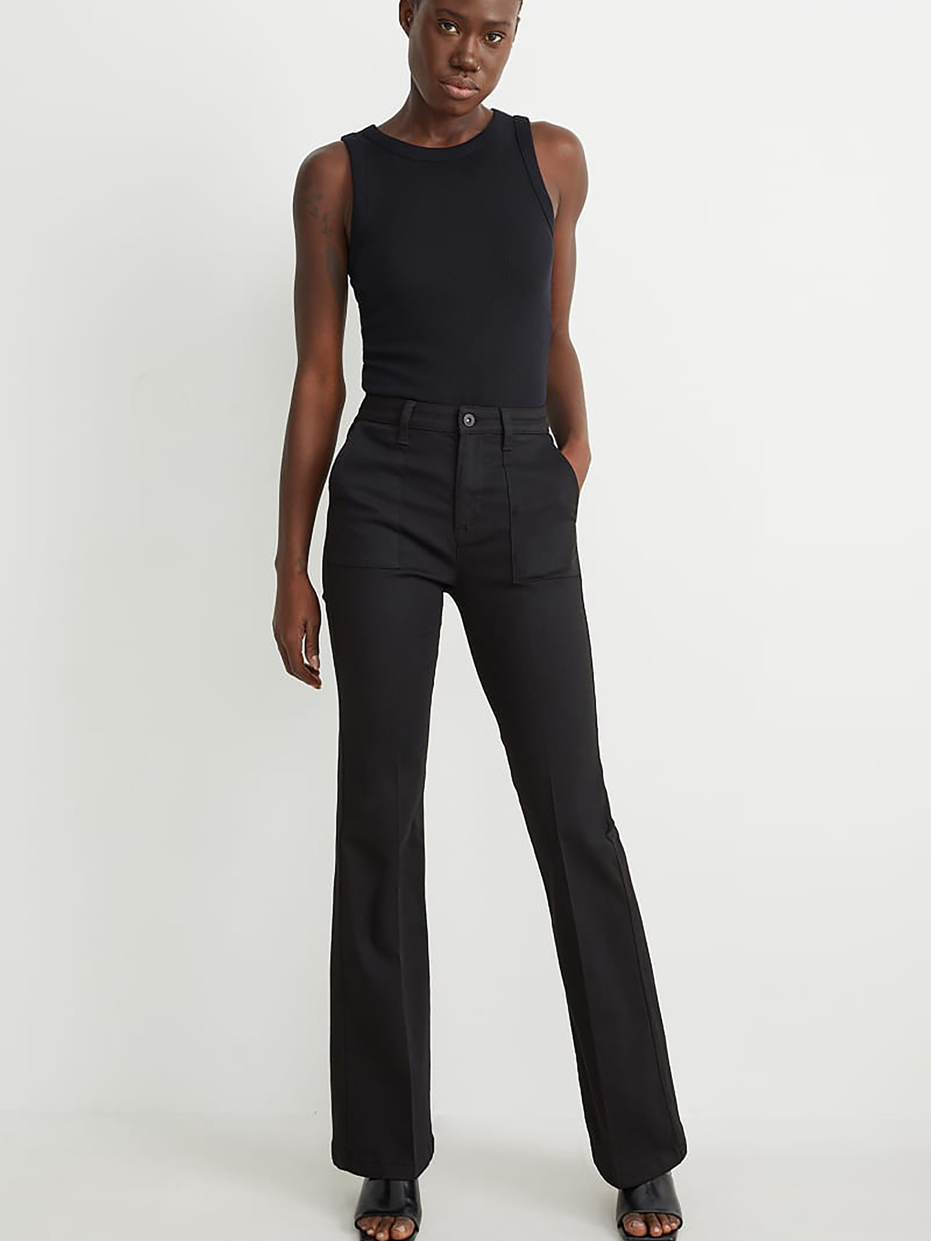 Джинси кльош C&A модель 71731 Фото