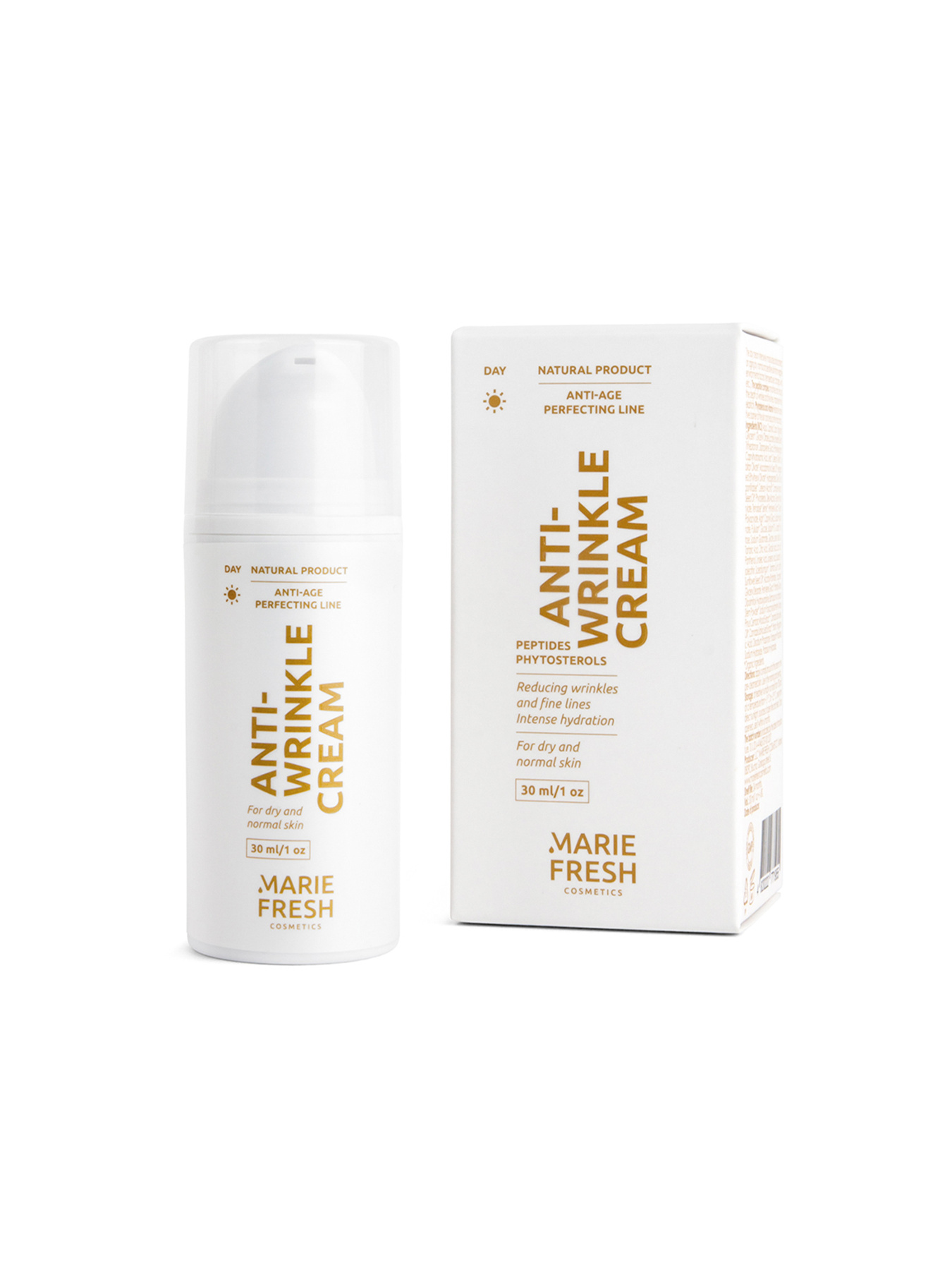 Денний крем проти зморщок з пептидами для зрілої сухої та нормальної шкіри MARIE FRESH Cosmetics модель dawds-1-30 Фото