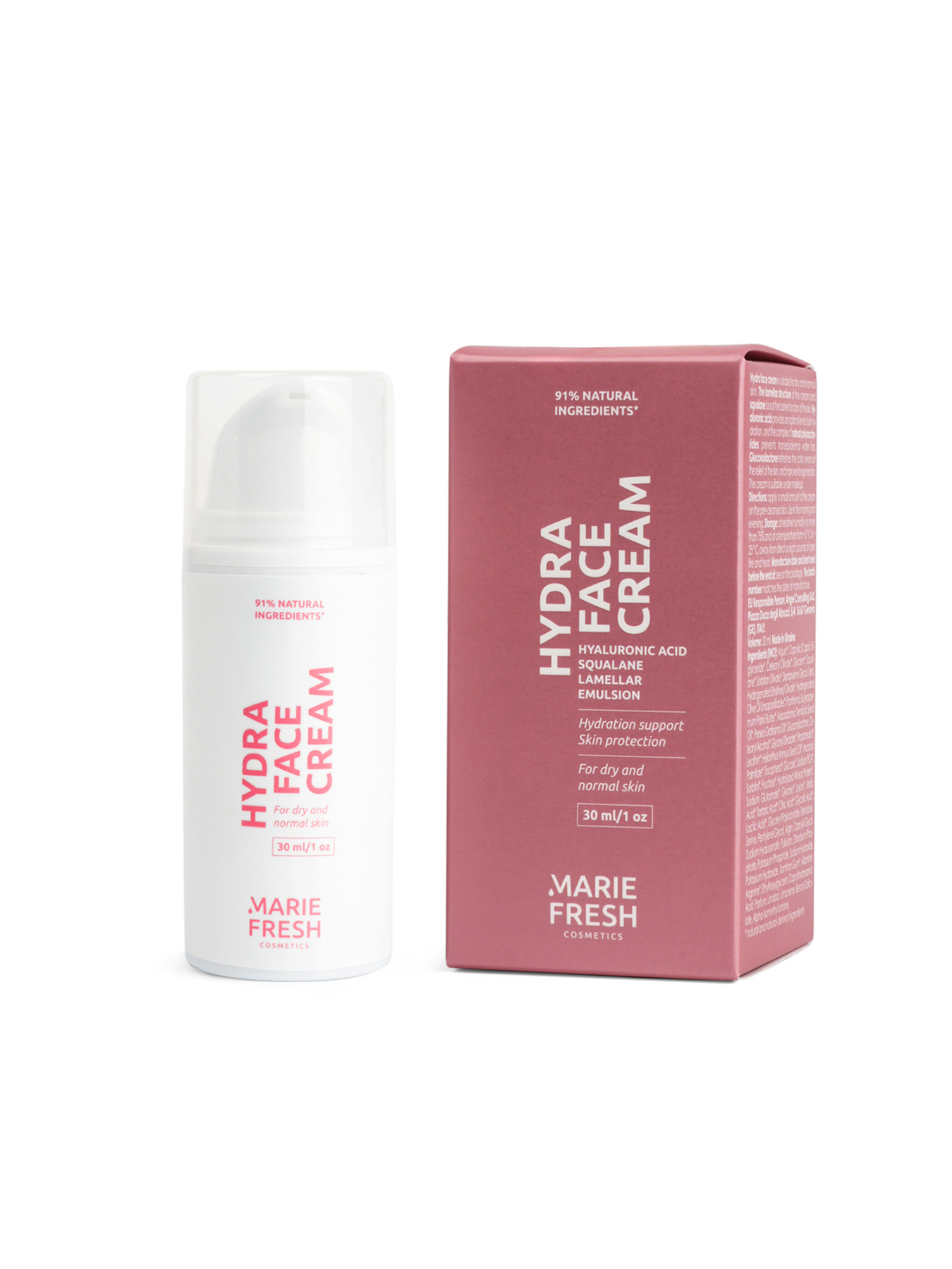 Крем для увлажнения для сухой и нормальной кожи MARIE FRESH Cosmetics модель dnfc-2-30 Фото