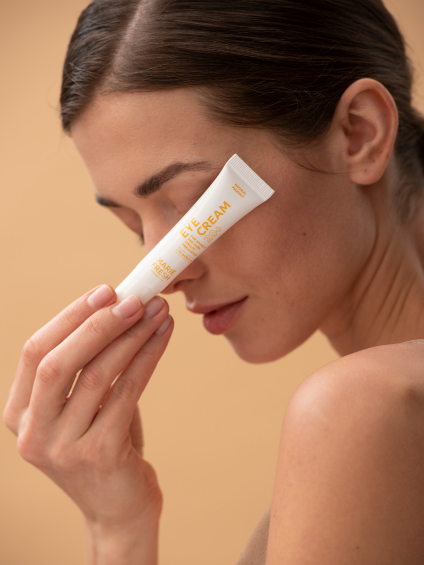 Крем для глаз 20+ с экстрактом зеленого кофе для предотвращения морщин MARIE FRESH Cosmetics модель ec-20-2-12 Фото