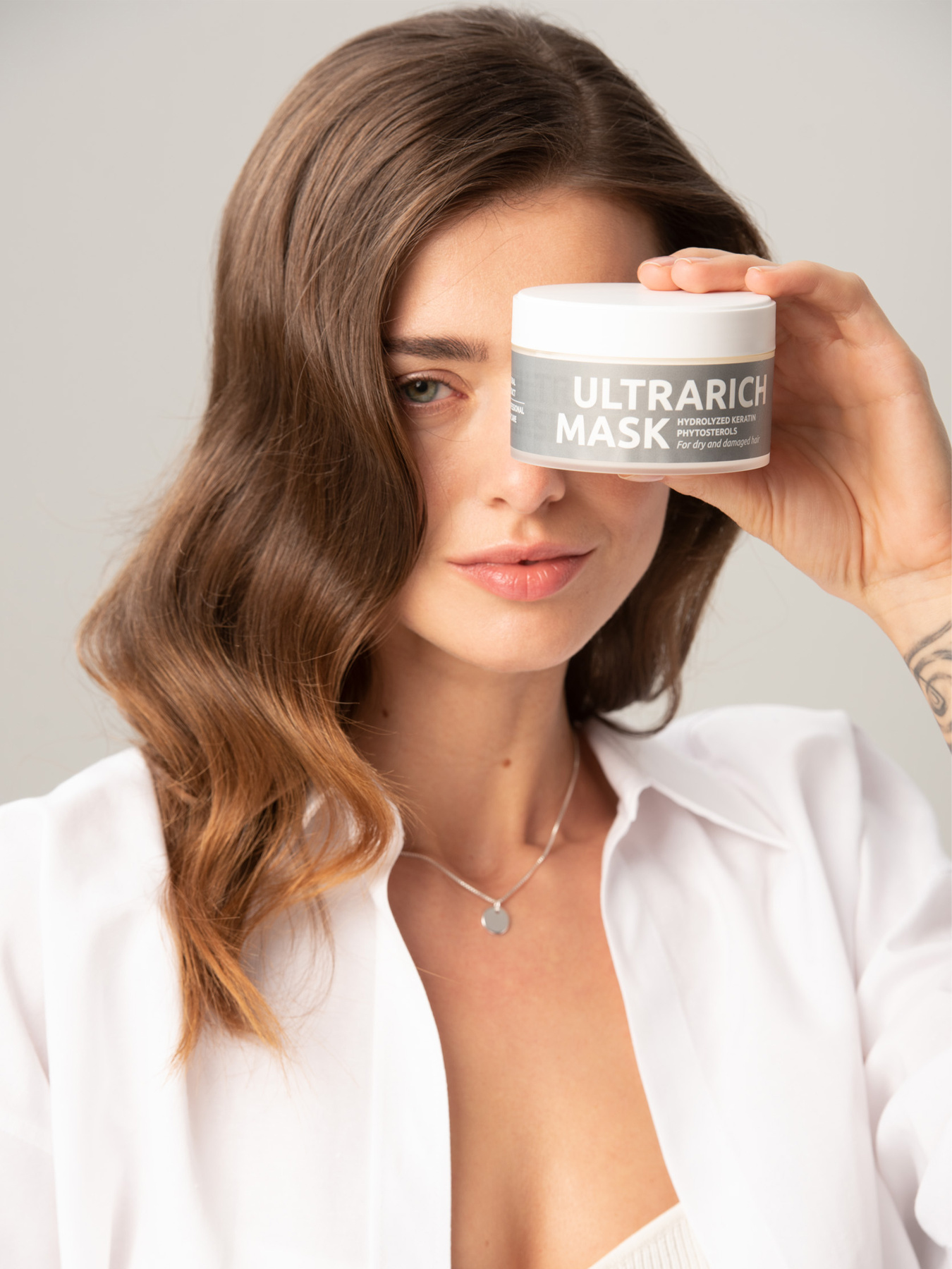 Восстанавливающая маска для сухих и поврежденных волос MARIE FRESH Cosmetics модель hm-1-200 Фото