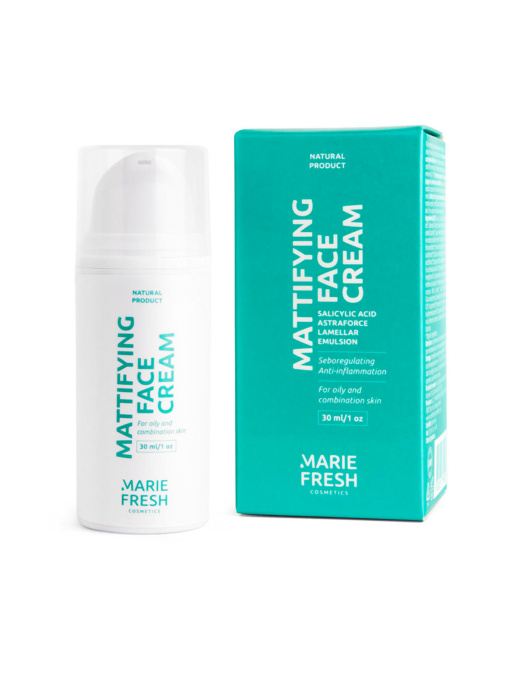 Матирующий крем для лица для жирной и комбинированной кожи MARIE FRESH Cosmetics модель ocfc-2-30 Фото