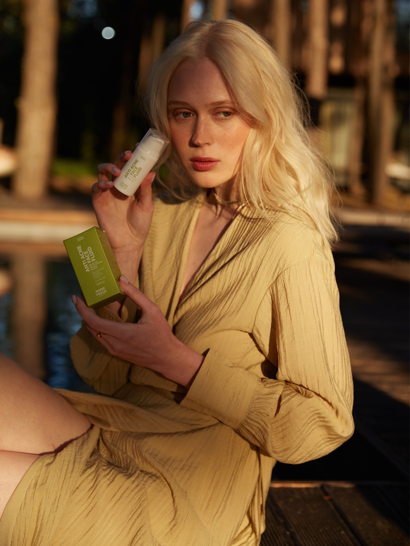 Анти акне крем-флюїд для проблемної шкіри MARIE FRESH Cosmetics модель pfc-2-30 Фото