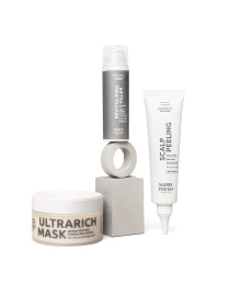 Набор для волос маска, пилинг и филлер MARIE FRESH Cosmetics модель phs-1-3-4-2 Фото