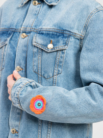 Джинсовая куртка J.B4 (Just Before) модель 7WM0440 Джинсовая куртка J.B4 (Just Before) модель 7WM0440 Фото