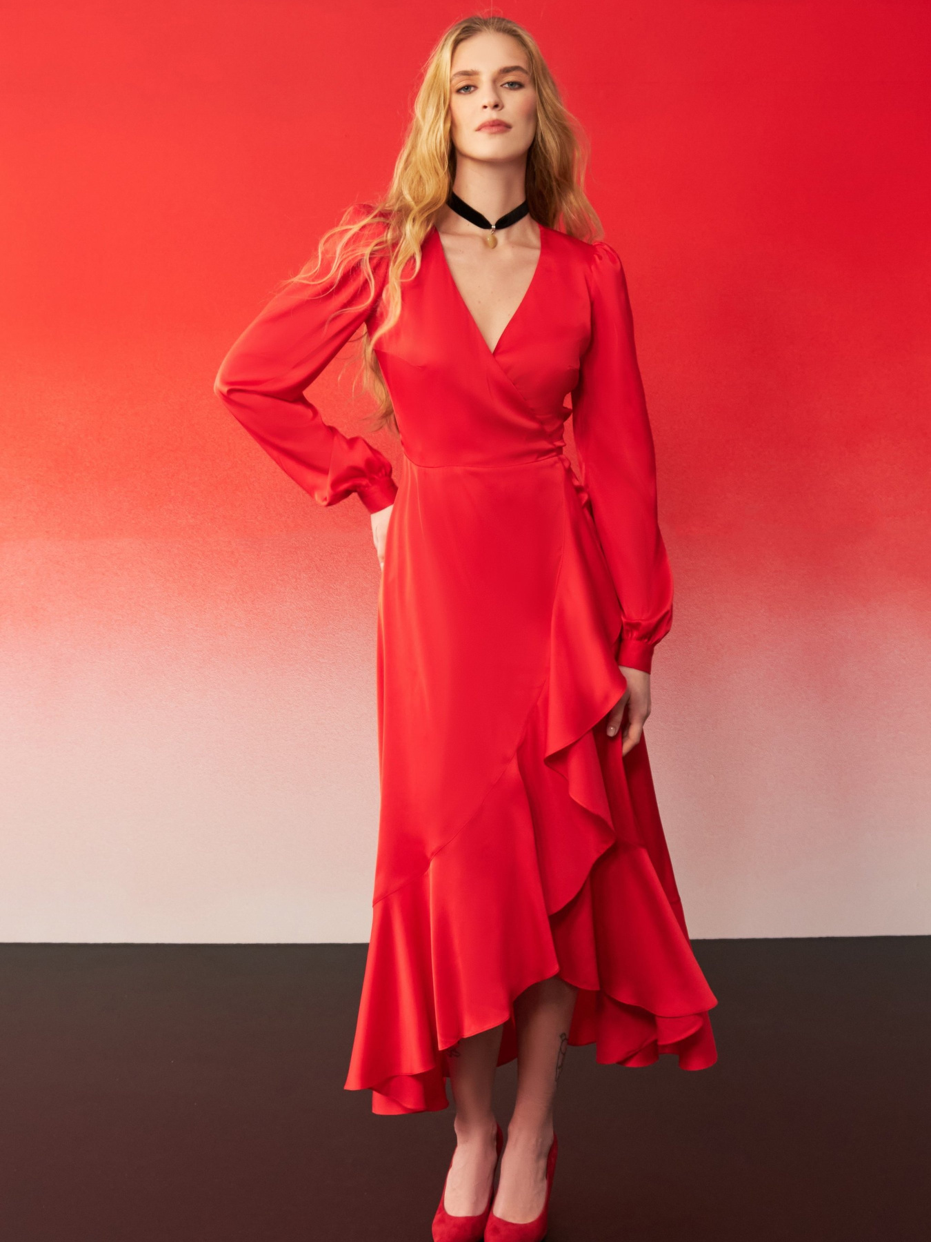 Платье макси Gepur модель 46055 Фото