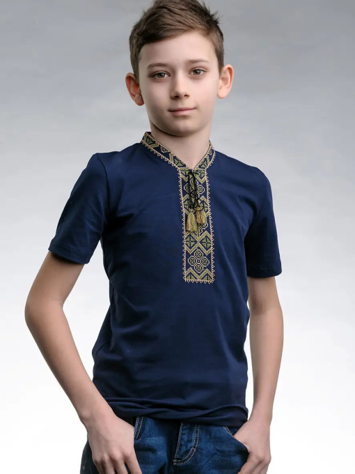 Вышитая рубашка Melanika модель 1528924769 Фото