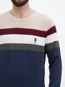 Джемпер US Polo модель USPA.1091095.VR028 Джемпер US Polo модель USPA.1091095.VR028 Фото