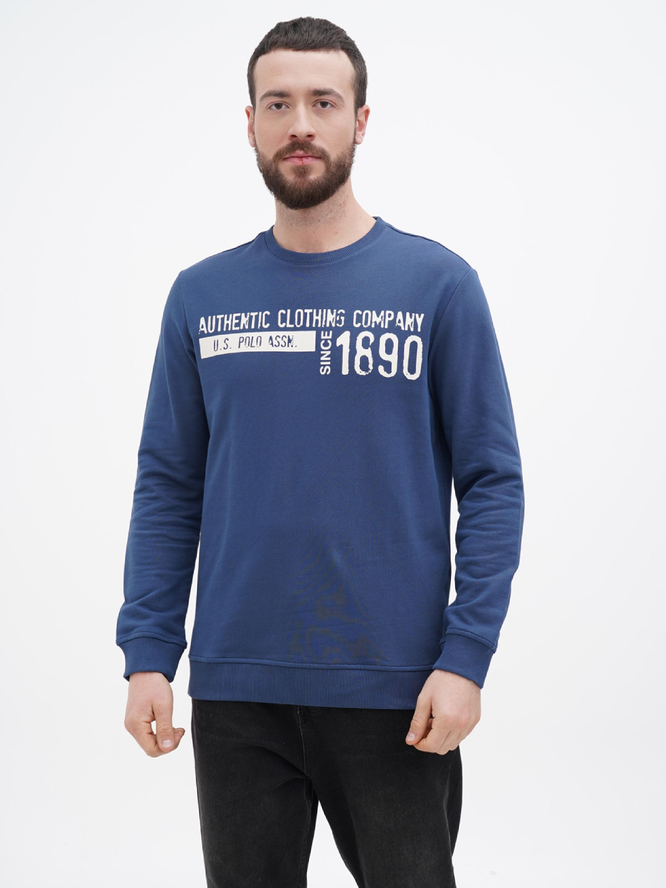 Свитшот US Polo модель USPA.Hu231122-1.VR036 Фото