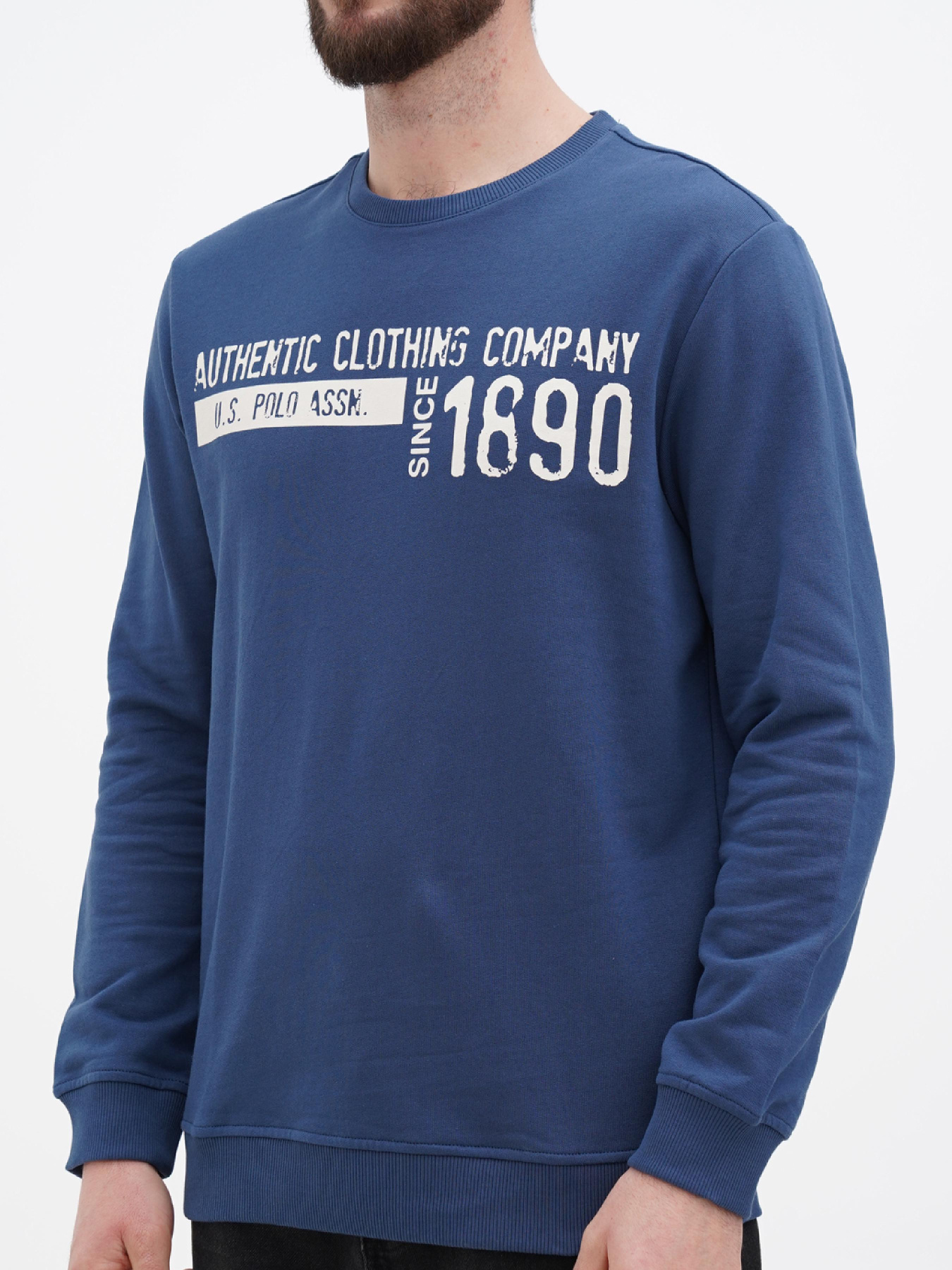 Світшот US Polo модель USPA.Hu231122-1.VR036 Фото