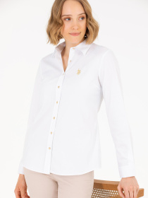 Рубашка повседневная US Polo модель G082SZ004.000.1570603.VR013 Фото