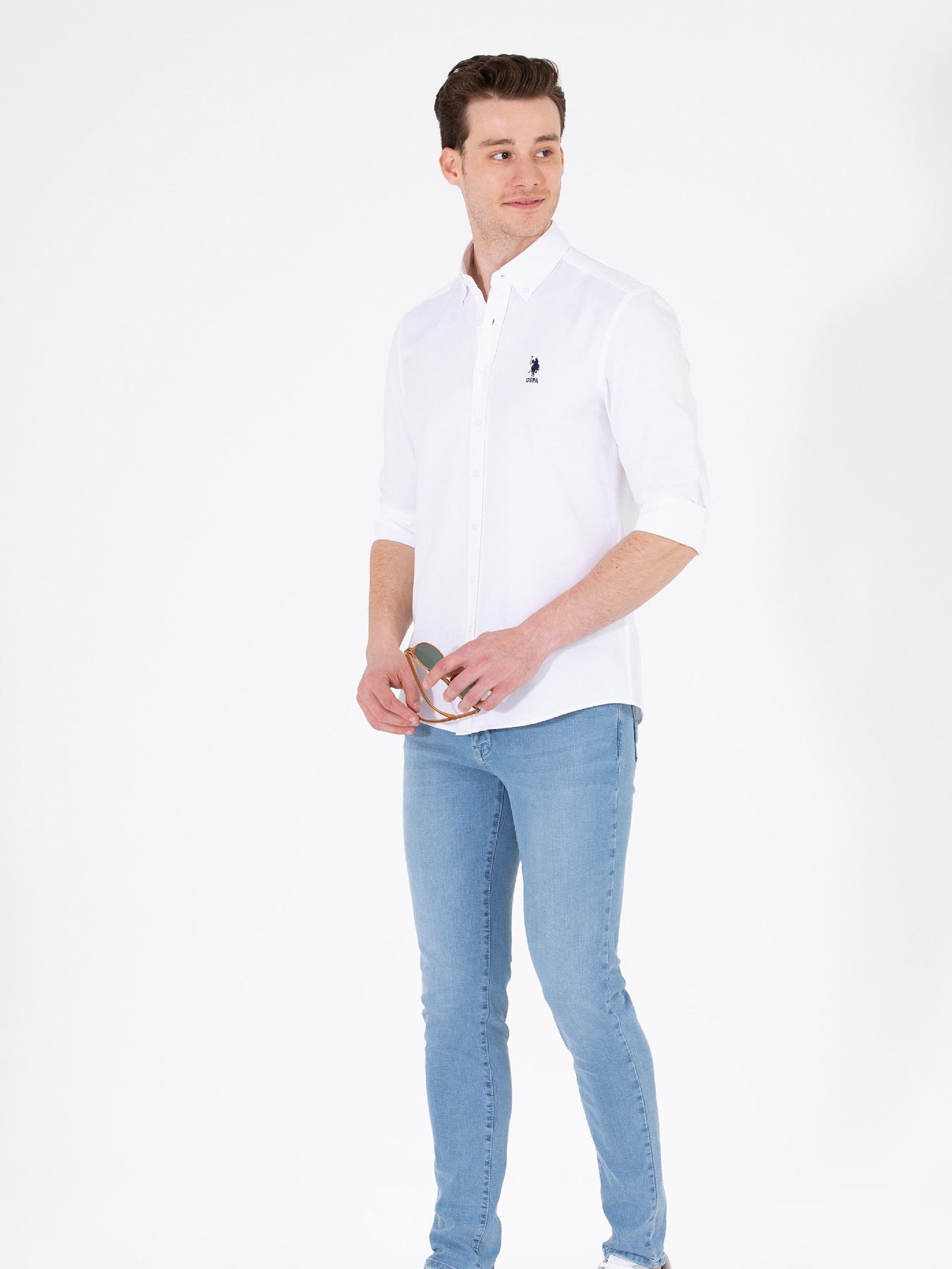 Рубашка повседневная US Polo модель G081GL004.000.1570715.VR013 Фото