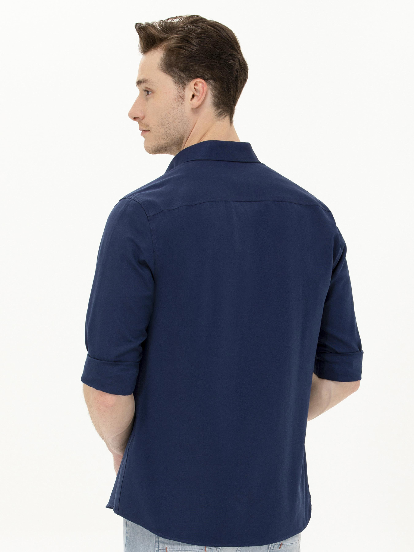 Рубашка US Polo модель USPAINT.1570715.VR033 Фото